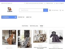 Tablet Screenshot of 20lakes.com